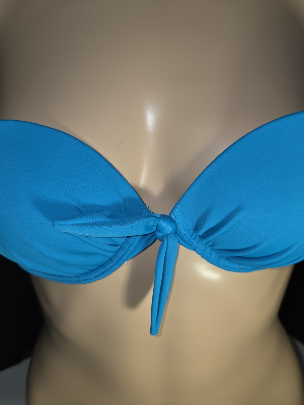 Victoria's Secret Turquoise Bio-fit Convertable Strap Bikini Top 34B
